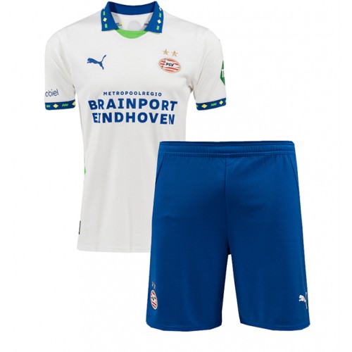 Dětský fotbalový dres PSV Eindhoven 2024-25 Třetí Krátký Rukáv (+ trenýrky)